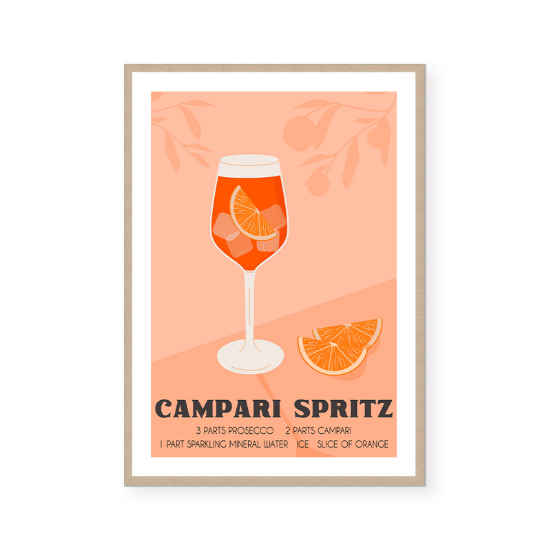 Campari Spritz | Art Print