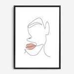 Emery | Line Art | Canvas Print