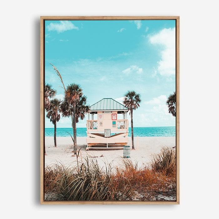 Beach Hut | Canvas Print