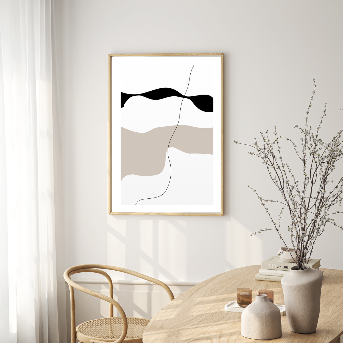 Minimalist Line Art Canvas Collection