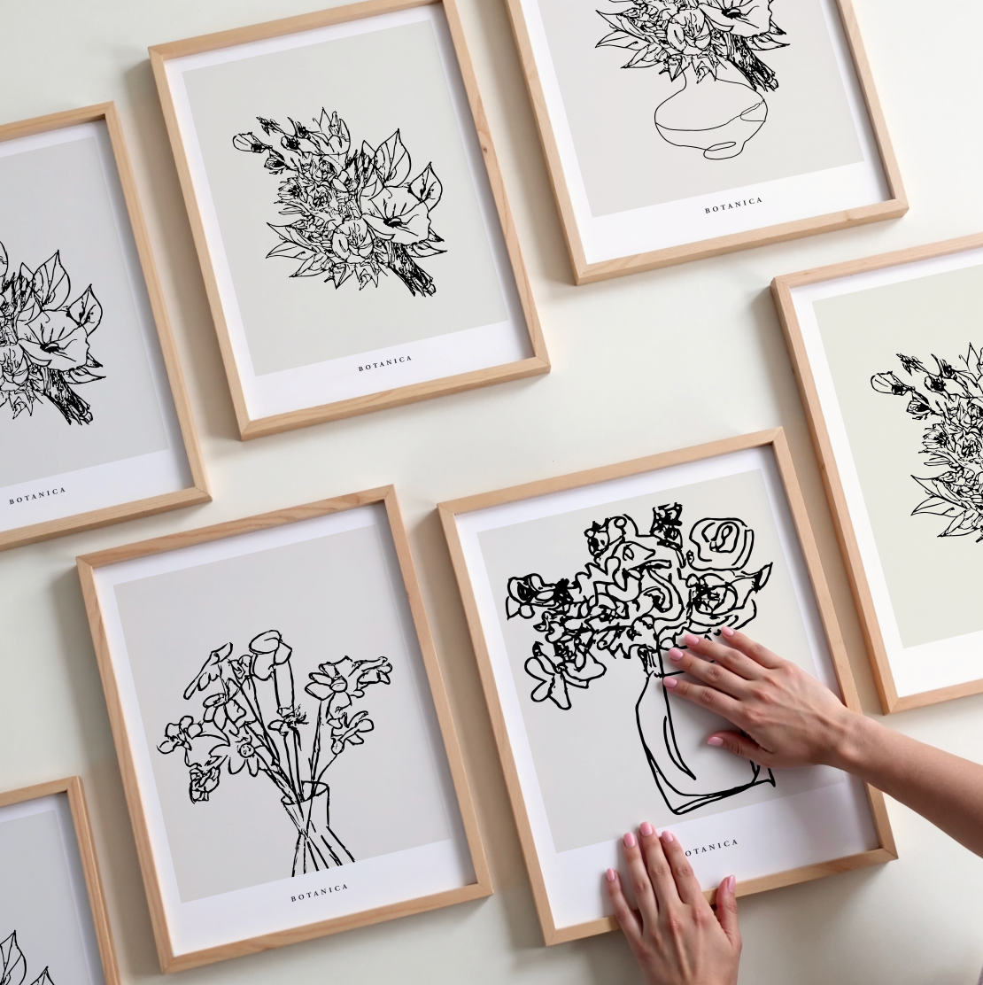 Contour Flora I | Art Print