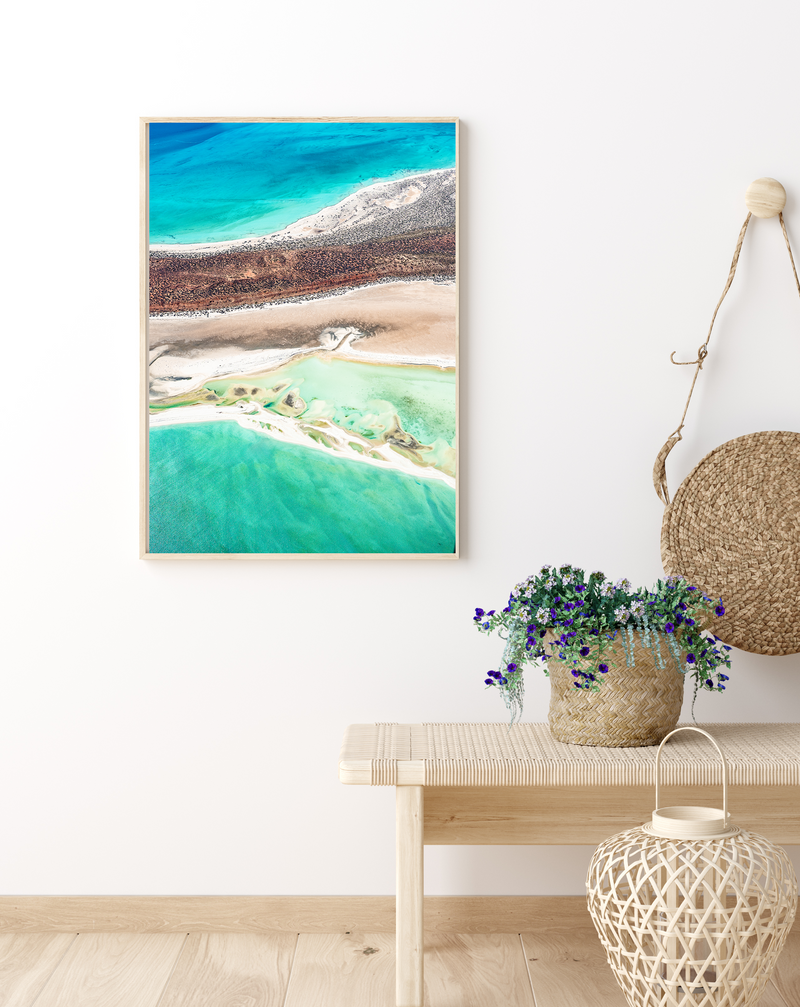 Tidal Dunes | Shark Bay WA | Art Print