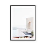 Volcanic Cliffs | Greece | Art Print