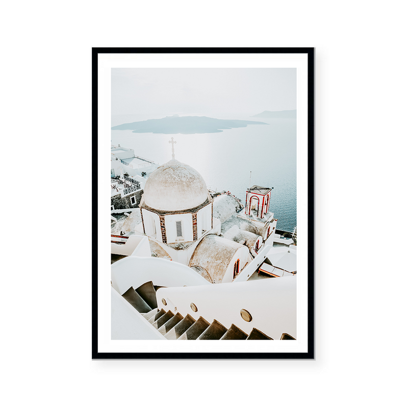 Santorini Splendor | Art Print