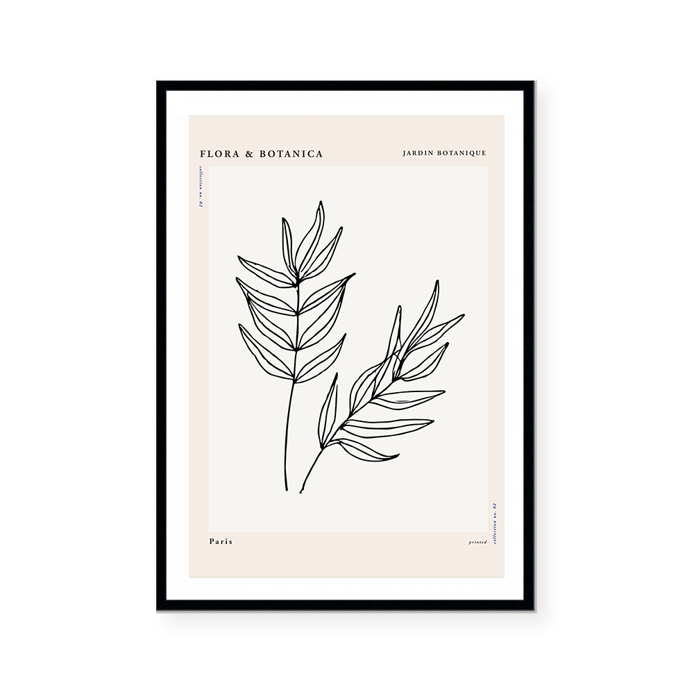Botanic Outline II | Art Print