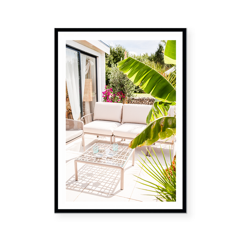 Drinks On The Patio | Art Print