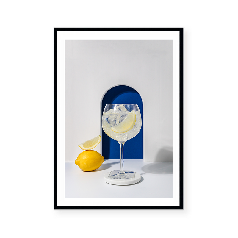 Gin And Tonic Cocktail | Art Print