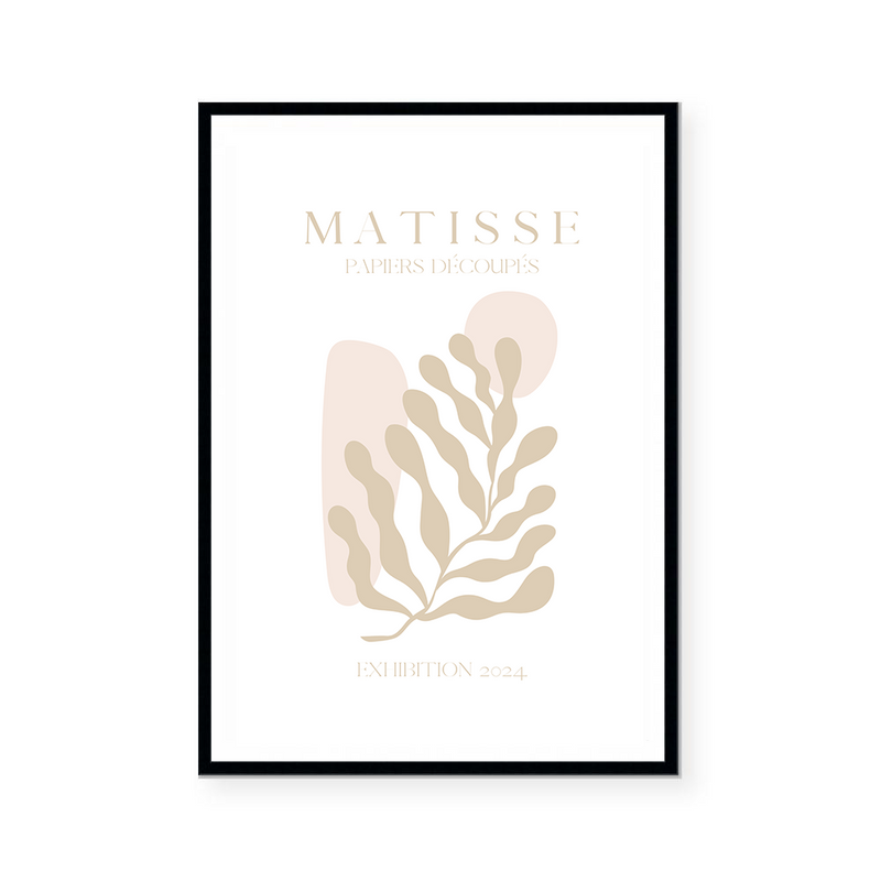 Neutral Matisse II | Art Print