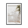 Leaf Shadows On The Wall | Art Print