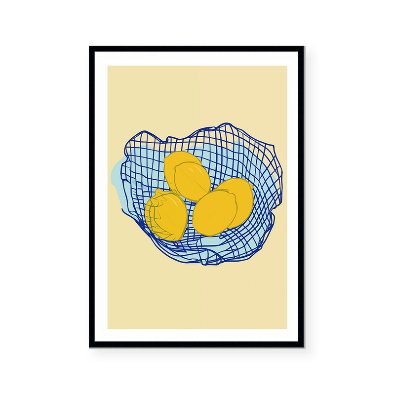 Abstract Limone | Art Print