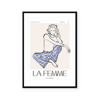 La Femme Archives I | Art Print