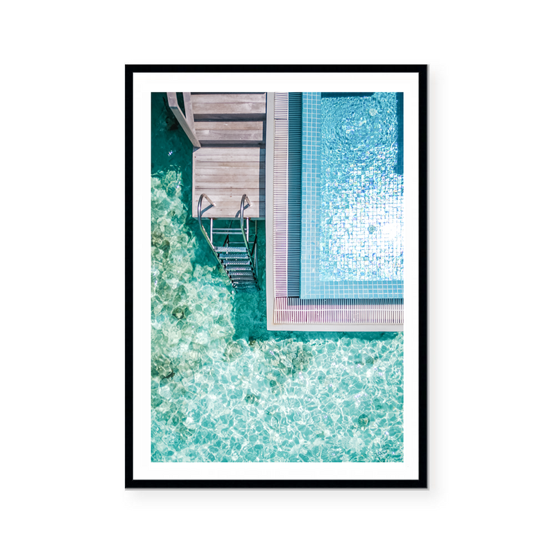 Maldives Water Villa | Art Print