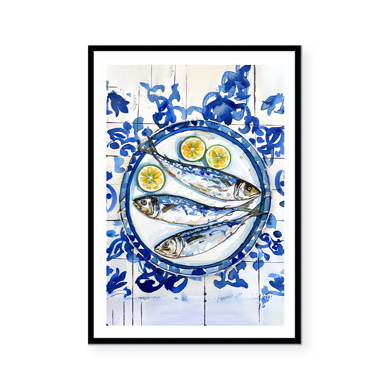 Mediterranean Sardines | Art Print