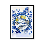 Mediterranean Sardines | Art Print