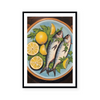 Sardines On Plate I | Art Print