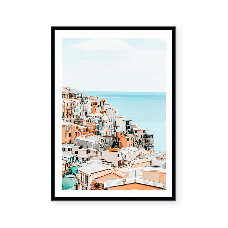 Colourful Italian Houses | Art Print