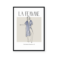 La Femme Archives III | Art Print