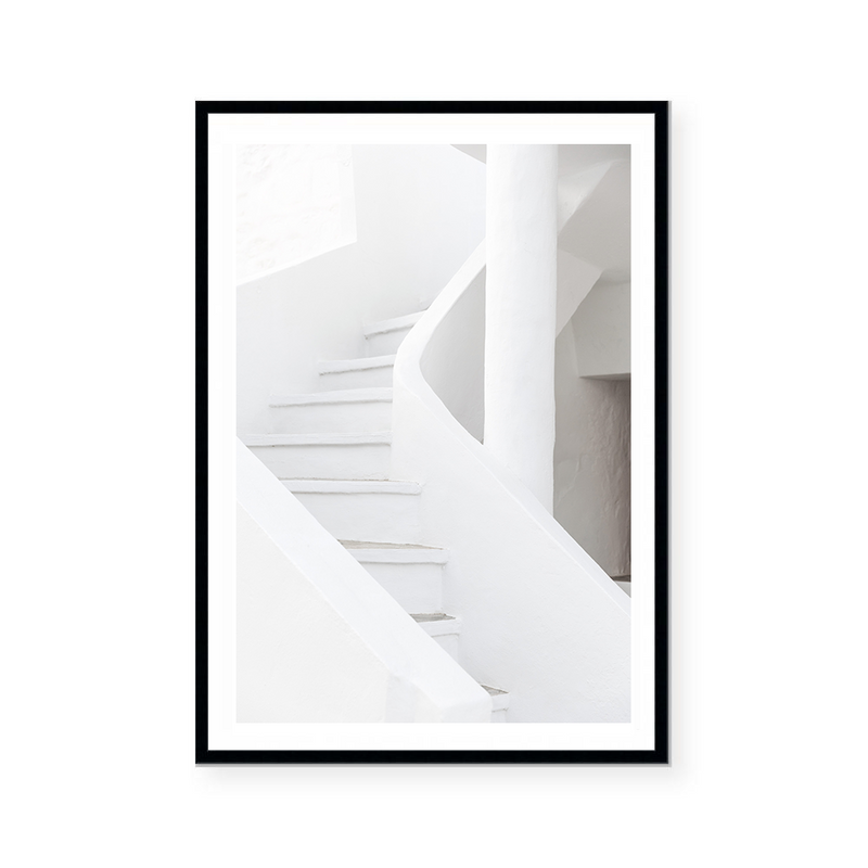 Oia Staircase | Art Print
