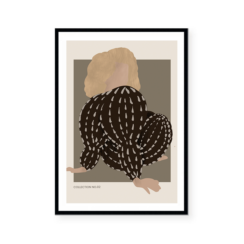 Lagom Women | Black | Art Print