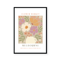 Flower Market | Botanical Collection | Melbourne | Art Print