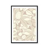 Neutral Banksias | Art Print