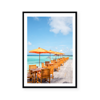 Wooden Deck Pier | Art Print