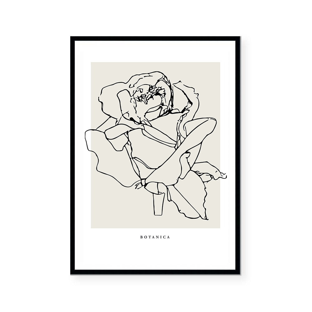 Botanic Outline III | Art Print