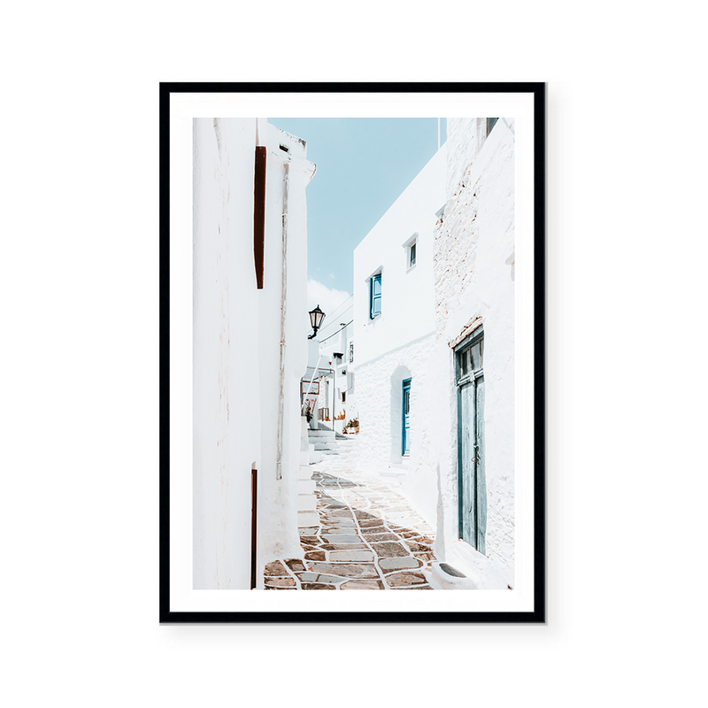 Blue Alley | Greece | Art Print