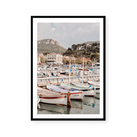 Cassis Harbour Reflections | Art Print