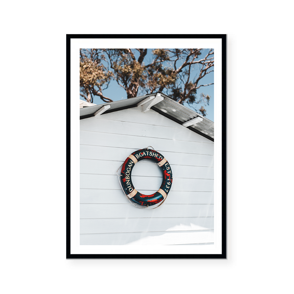 Boat Shed | Art Print