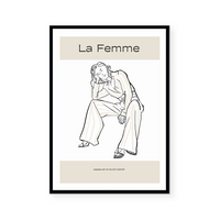 La Femme Archives IV | Art Print