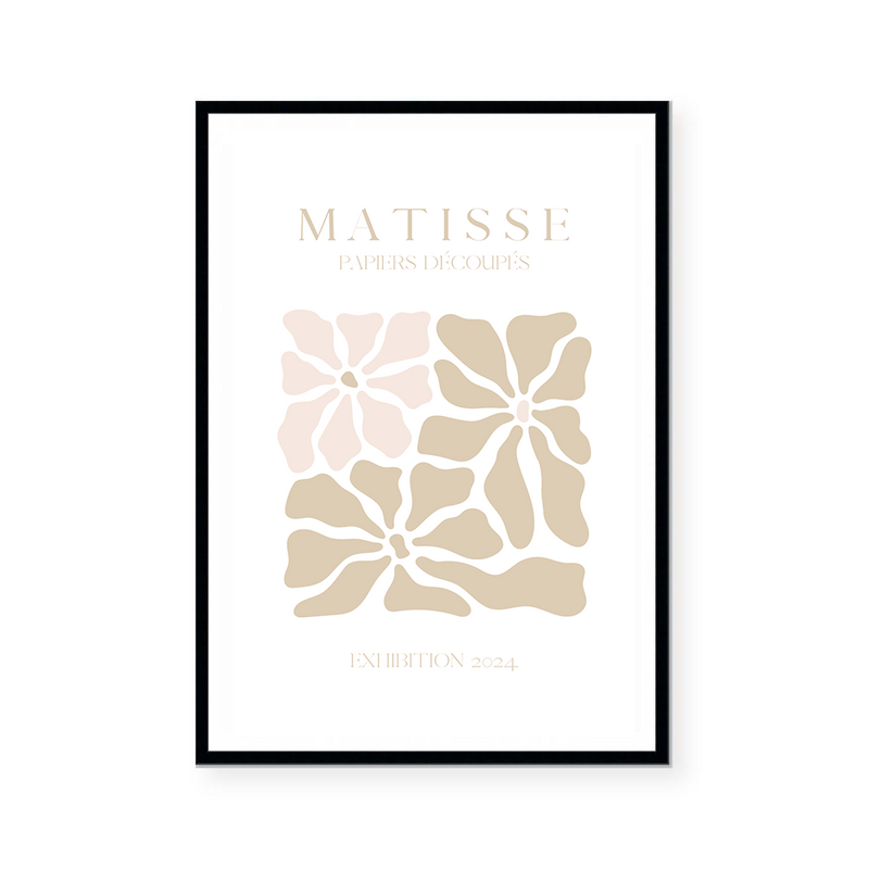 Neutral Matisse V | Art Print