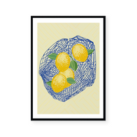 Abstract Limone II | Art Print