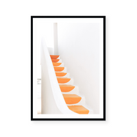 Minimalist Steps In Greece | Art Print