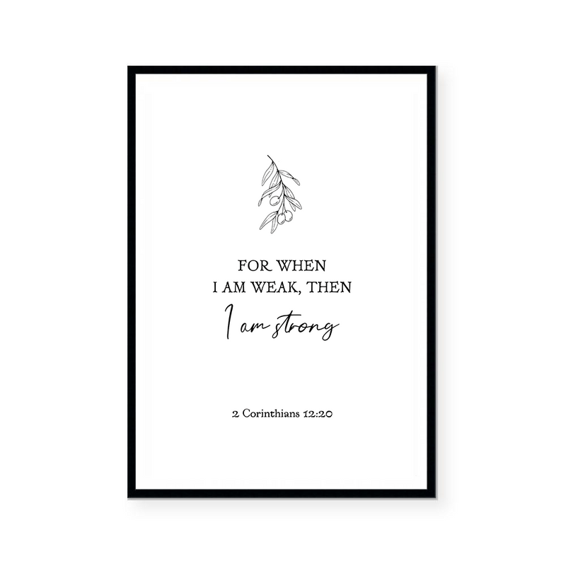 I Am Strong | Art Print