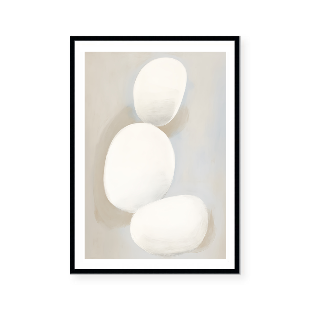 Painted Pebbles III | Art Print