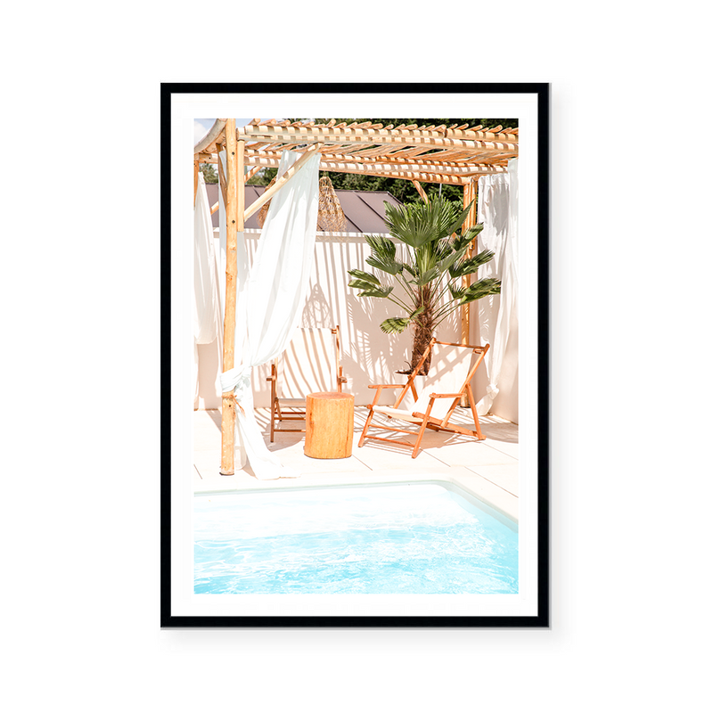 Sun Chair & Spritz II | Art Print