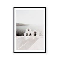 Santorini Shadows | Art Print