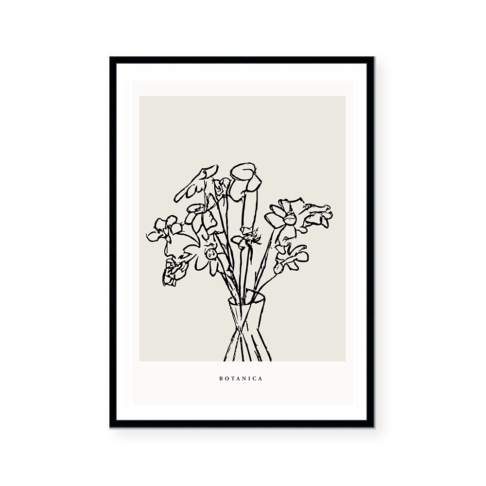 Contour Flora III | Art Print