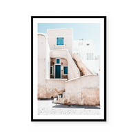 Santorini Architecture | Art Print