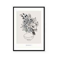Contour Flora II | Art Print