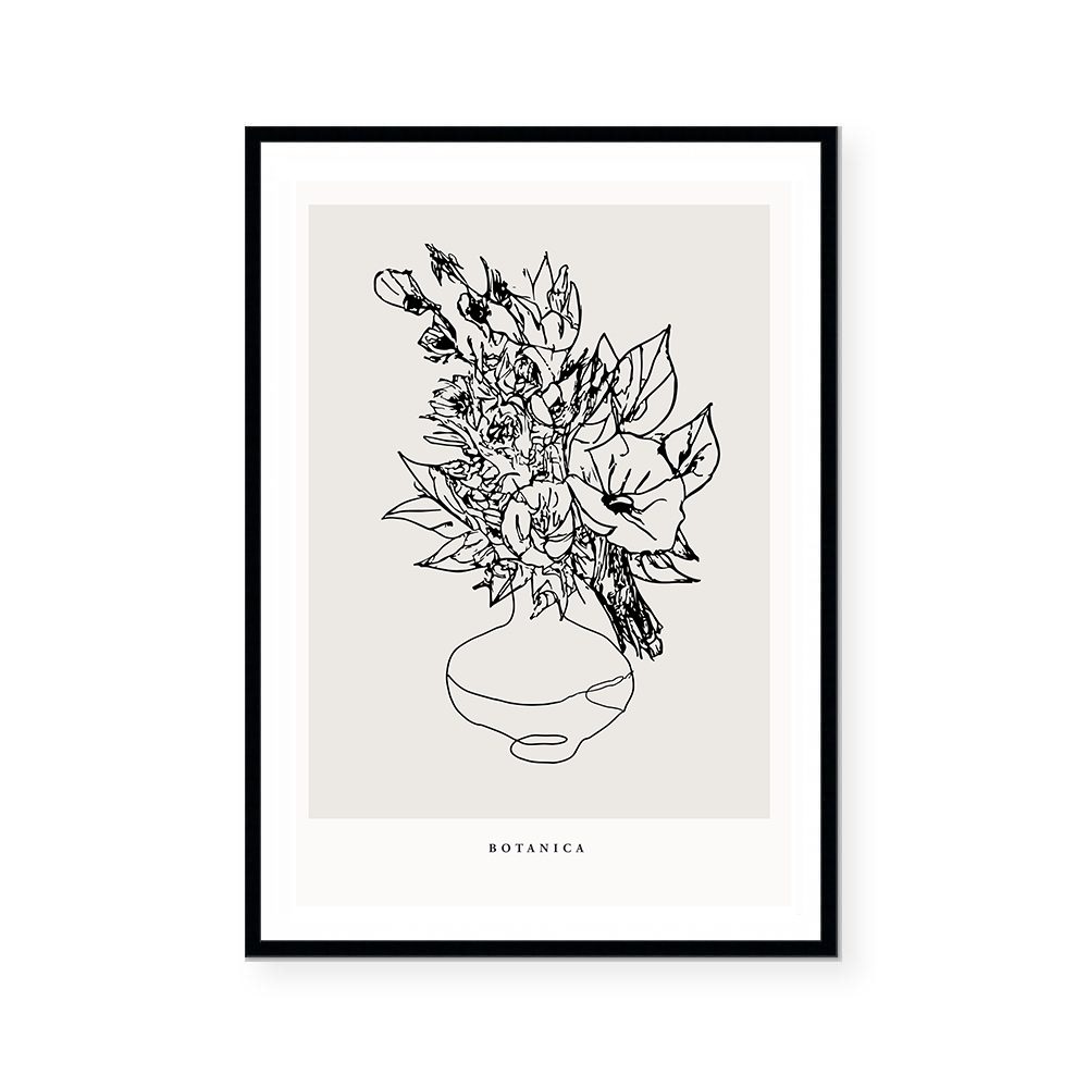 Contour Flora II | Art Print