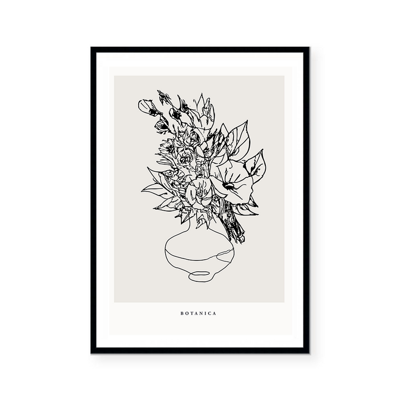 Contour Flora II | Art Print