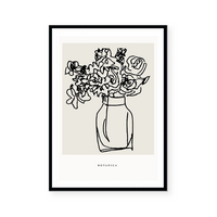 Contour Flora IV | Art Print
