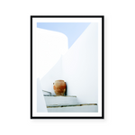 Santorini Urn | Art Print