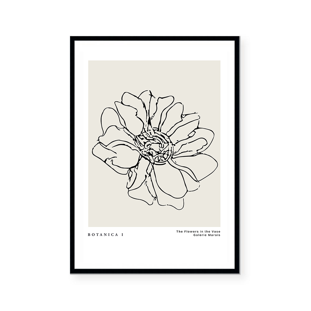 Botanic Outline I | Art Print