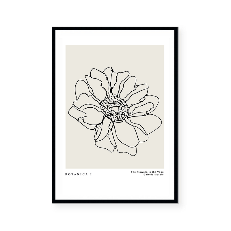 Botanic Outline I | Art Print