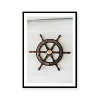 Coastal Wheel | Art Print
