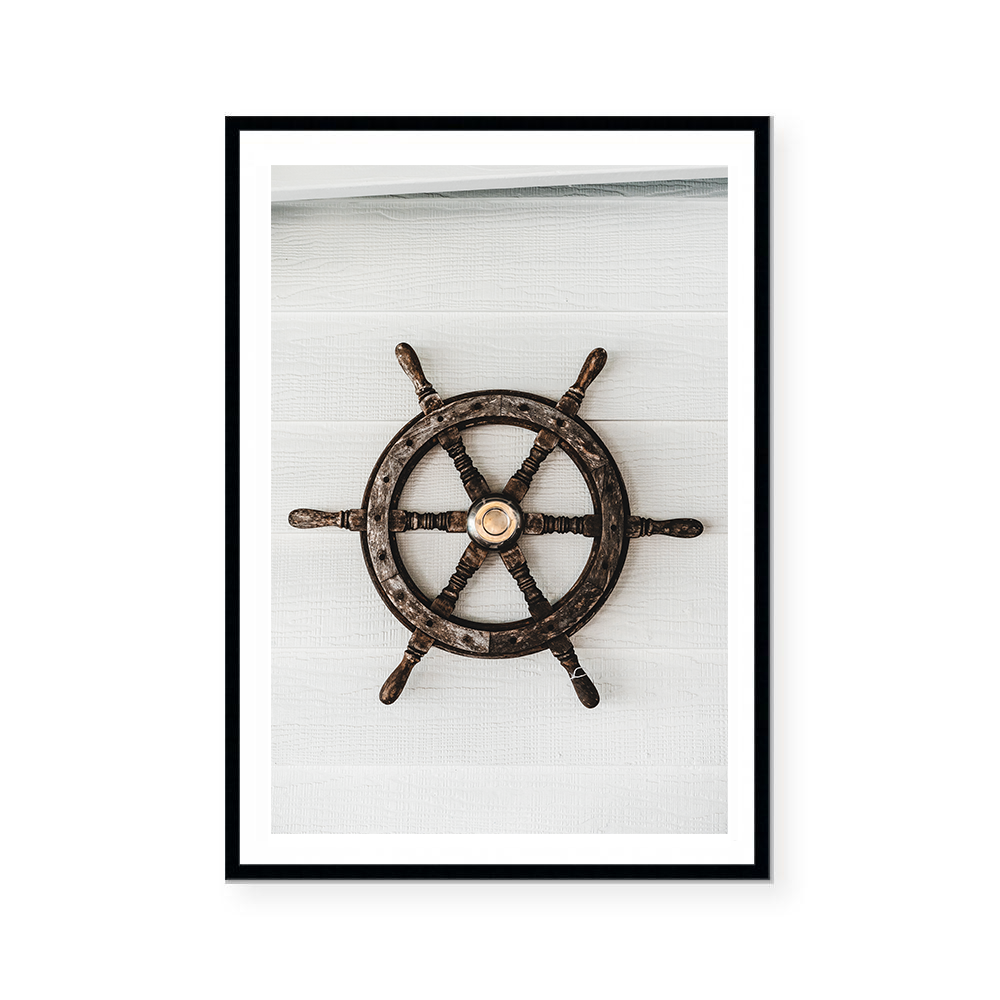 Coastal Wheel | Art Print