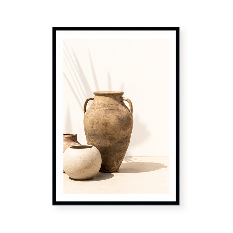 Vintage Clay Pots | Art Print